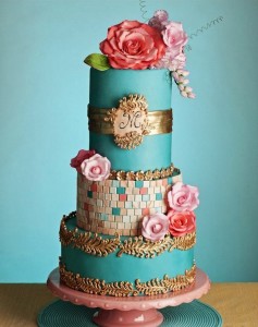 Pastel de Boda Colores