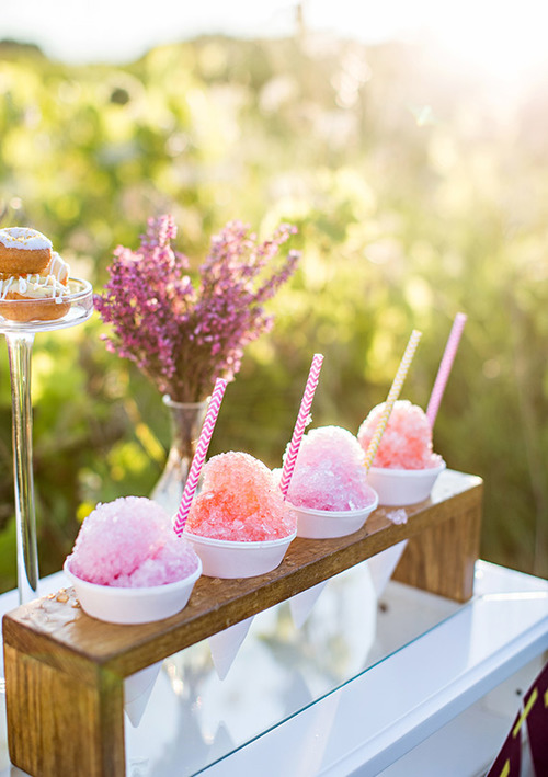 Raspados en la Boda