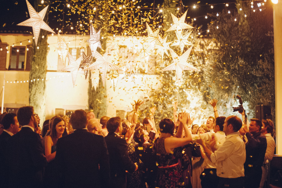 Decoración boda estrellas